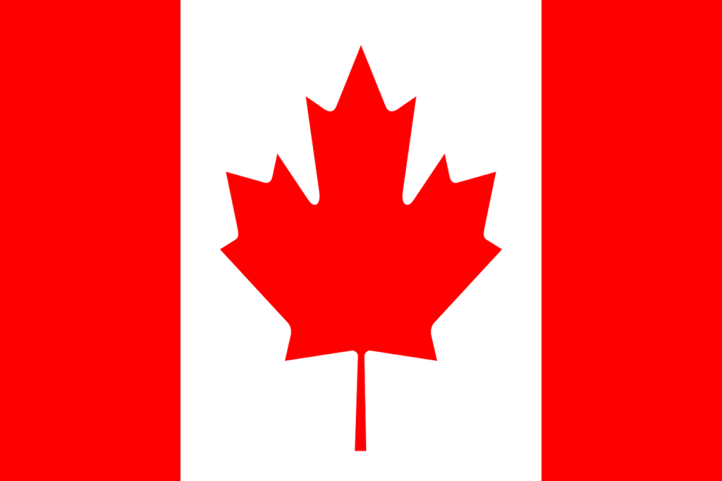 カナダ　国旗
